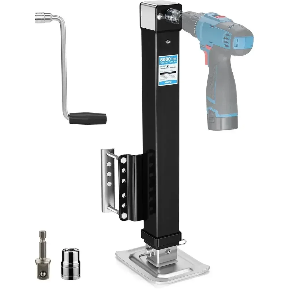 B&J Florist Supply Nyc - 8000 lbs Trailer Jack Heavy Duty,
