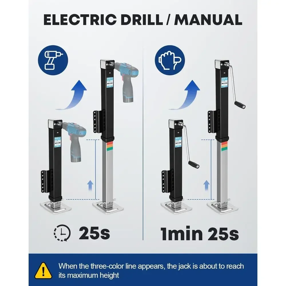 8000 lbs Trailer Jack Heavy Du - B&J Florist Supply Nyc 评论和价格